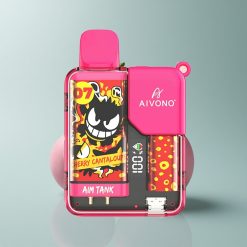 Aivono Aim Tank 9500 Puffs Melón Cereza LCD 650mAh 5% Nicotina
