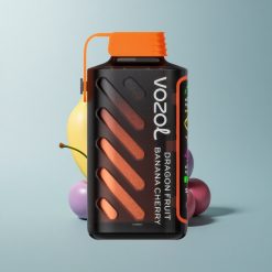 VOZOL Gear Power 20000 Puffs Fruta del Dragón Plátano Cereza con Dual Mesh Coil y 20mL