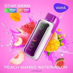 Vozol Review - VOZOL STAR 20000 sandia mango durazno 8VJRF16