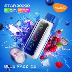 Vozol Vape Precio - VOZOL STAR 20000 hielo azul 8VJRF4